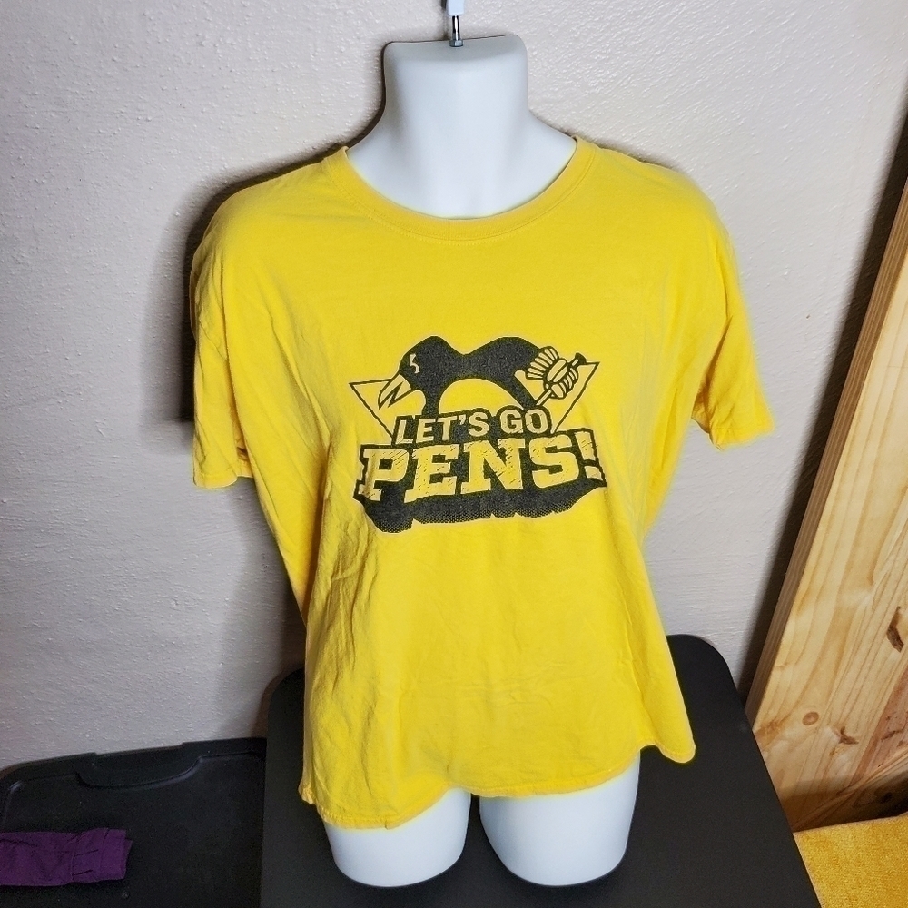 Pittsburgh Penguins Lets Go Pens SGA T-Shirt Men Size XL